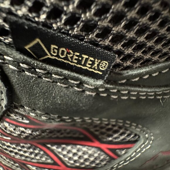 LL Bean Hiking Boots Mens 9 M Gray Suede Gore Tex Vibram Megagrip Sole BDP Trans - Picture 9 of 16